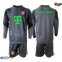 Otroški Nogometni dresi Bayern Munich Vratar Gostujoči 2025-26 Dolgi Rokav (+ Kratke hlače)